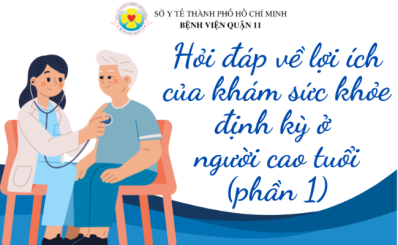 (HCDC) Hỏi đáp về lợi ích của khám sức khỏe định kỳ ở người cao tuổi (phần 1)